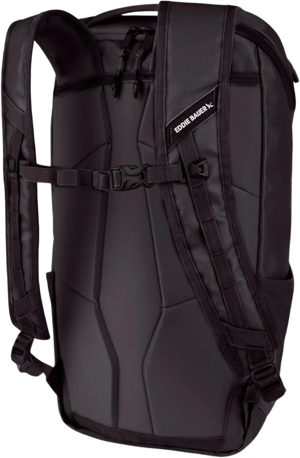 Eddie Bauer Maximus Backpack | Hiking | Outdoor Gear | Travel | Lightweight | Water-Resistant | Durable | Rugged, Black, 30L