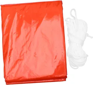 Emergency Blanket Pe First Aid Tent Survival Shelter Folding Tube Tent for Hiking Camping Travel