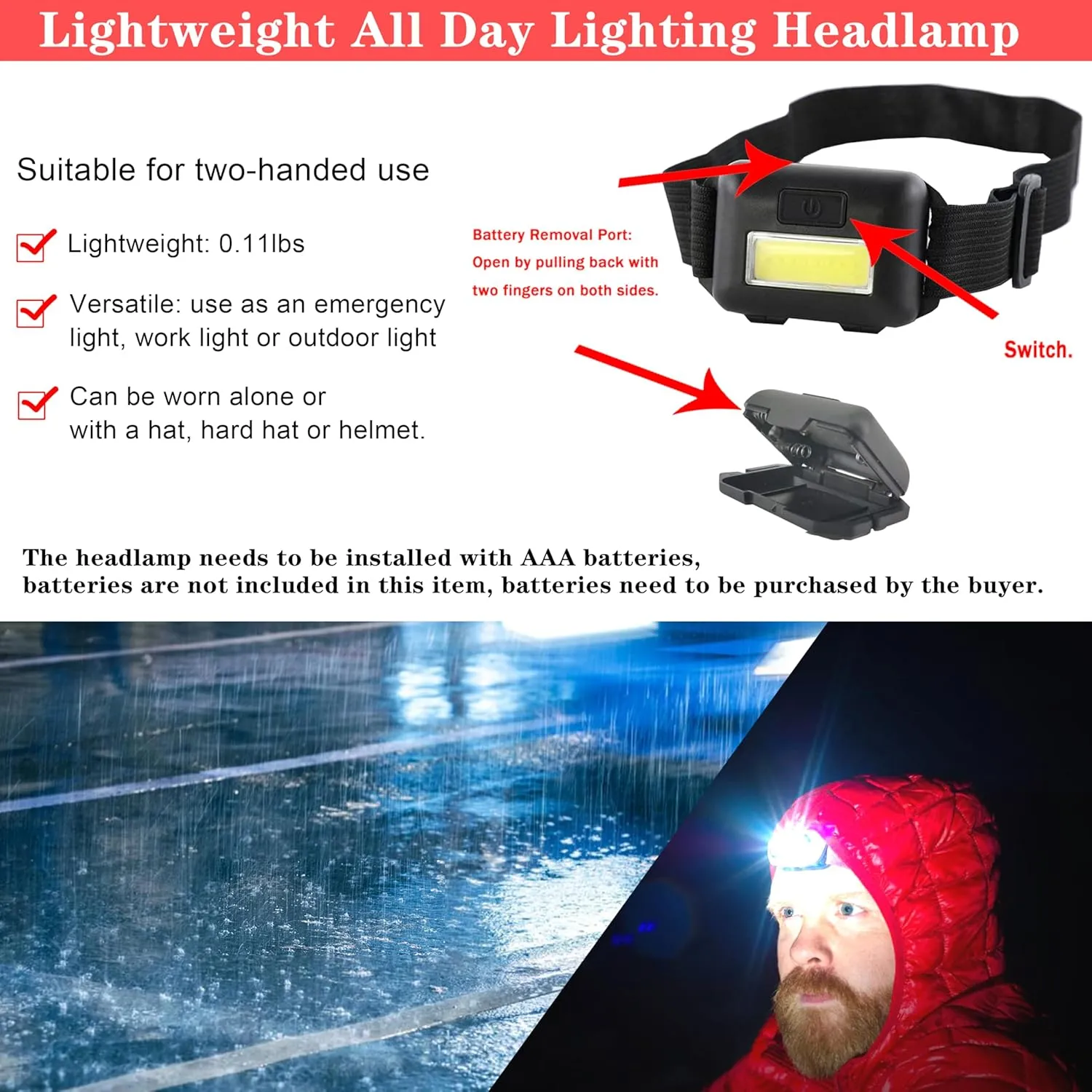 Emergency Car Kit - Premium Roadside Assistance Kit for Cars with Jumper Cables, Headlamp, Folding Shovel & Tow Strap All-in-One Vehicle Safety Kits for Winter, Travel, Survival (Men & Women)