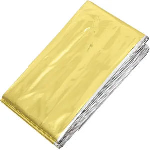 Emergency Thermal Survival Blanket Emergency Blanket Reflective Insulation for Cold Weather