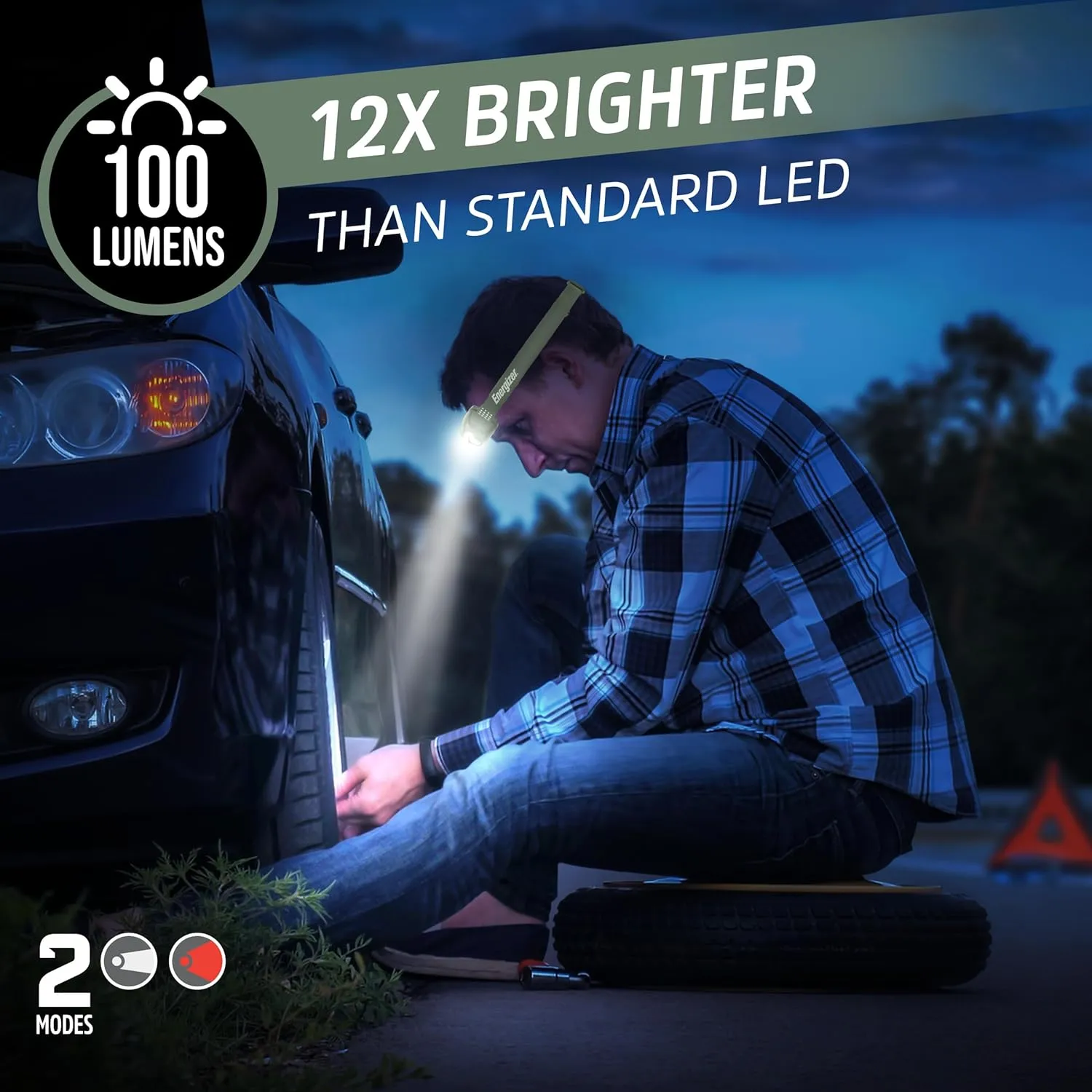 Energizer Universal Plus LED Headlamp,