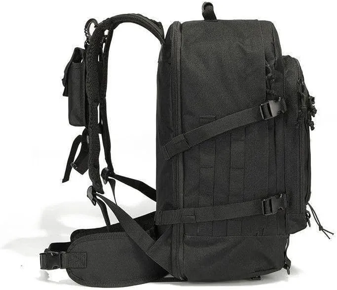 Extra Large 60L Tactical Backpack for Men Women Outdoor Water Resistant Hiking Travel Laptop Bag(BCP)
