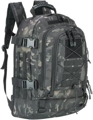 Extra Large 60L Tactical Backpack for Men Women Outdoor Water Resistant Hiking Travel Laptop Bag(BCP)
