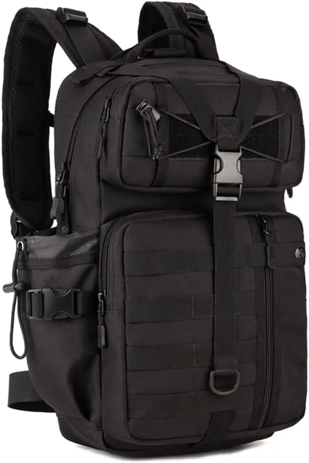 Eysee Backpack,Outdoor Backpack, Nylon Trekking Daypack, Water Resistant Hiking Backpack