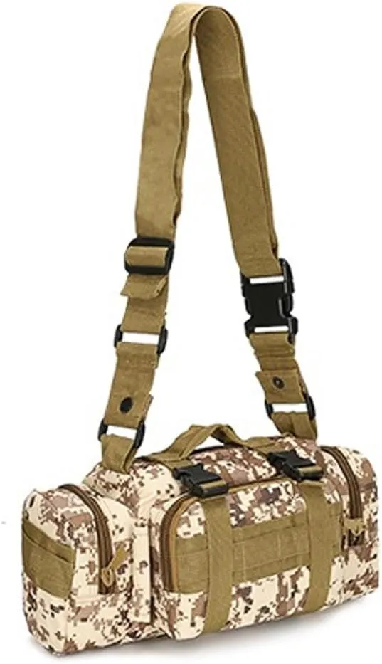 Fanny Deployment Bag Tactical Waist Pack Small Sling Pack Hand Carry Handlebar Bag (ACU Digital)