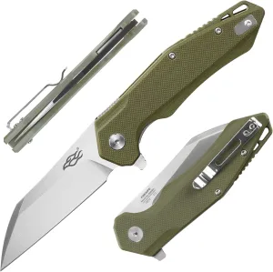 Firebird GANZO FH31-GR Folding Pocket Knife, D2 Steel Blade, G10 Non-Slip Handle with Clip, Hunting, Fishing, Camping, Outdoor, Flipper, EDC Pocket Knife (Green) Firebird GANZO FH31-GR Folding Pocket Knife, D2 Steel Blade, G10 Non-Slip Handle with Clip, Hunting, Fishing, Camping, Outdoor, Flipper, EDC Pocket Knife (Green)