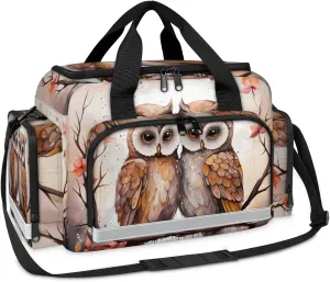First Aid Bags Empty, Adorable Birds Owl Emergency Bag First Aid Kit Multiple Compartment Kit Carrier On Call Trauma Bag For Paramedics Emergency Medical Supplies Kit