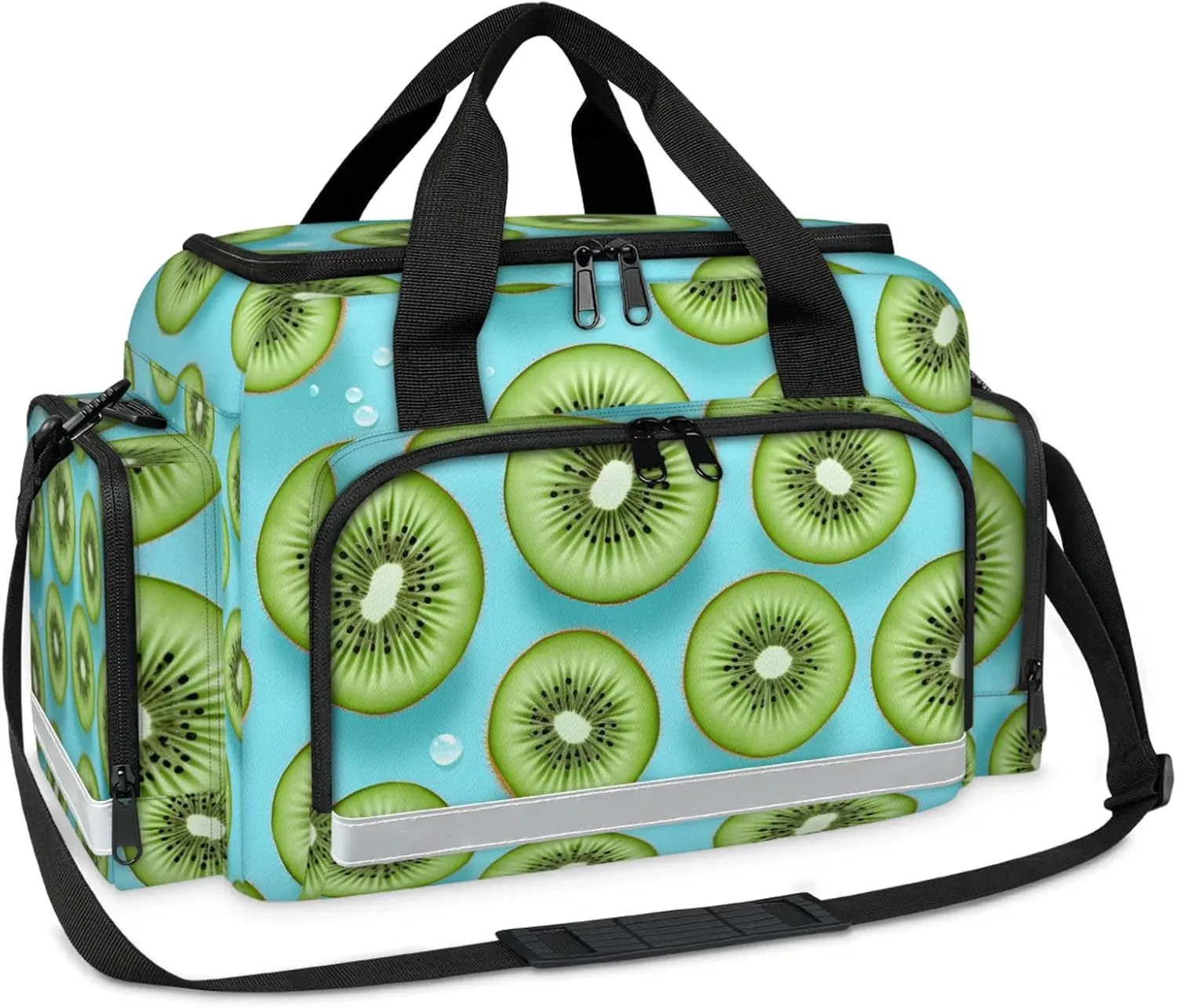 First Aid Bags Empty, Kiwi Emergency Bag First Aid Kit Multiple Compartment Kit Carrier On Call Trauma Bag For Paramedics Emergency Medical Supplies Kit