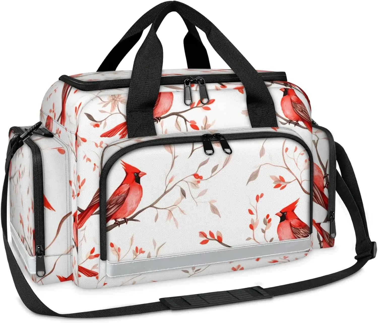 First Aid Bags Empty, Majestic Birds Emergency Bag First Aid Kit Multiple Compartment Kit Carrier On Call Trauma Bag For Paramedics Emergency Medical Supplies Kit