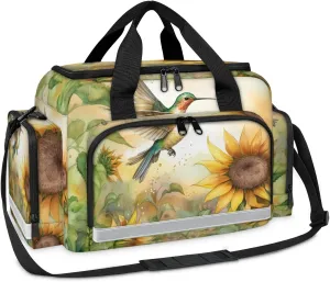 First Aid Bags Empty, Pretty Birds Emergency Bag First Aid Kit Multiple Compartment Kit Carrier On Call Trauma Bag For Paramedics Emergency Medical Supplies Kit