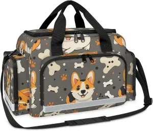 First Aid Bags Empty, Vigilant Dog Emergency Bag First Aid Kit Multiple Compartment Kit Carrier On Call Trauma Bag For Paramedics Emergency Medical Supplies Kit