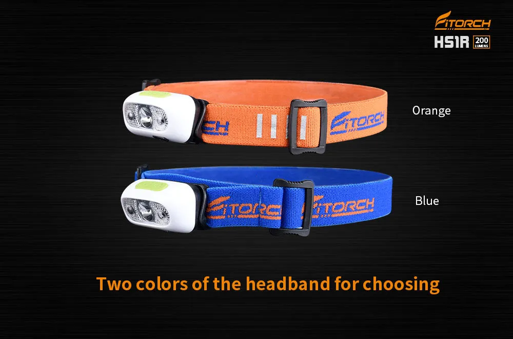 Fitorch HS1R RECHARGEABLE & SENSOR HEADLAMP フィトーチ 充電式 センサーヘッドランプ 200ルーメン
