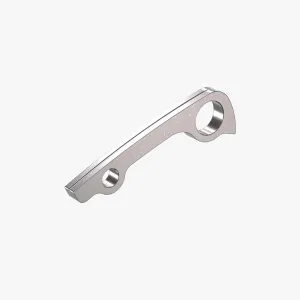 Flytanium Titanium Backspacer compatible with Spyderco Paramilitary 2 Pocket Knife – Stonewash Finish, Precision Milled, Custom Upgrade Part for EDC Knife (Titanium Stonewash)