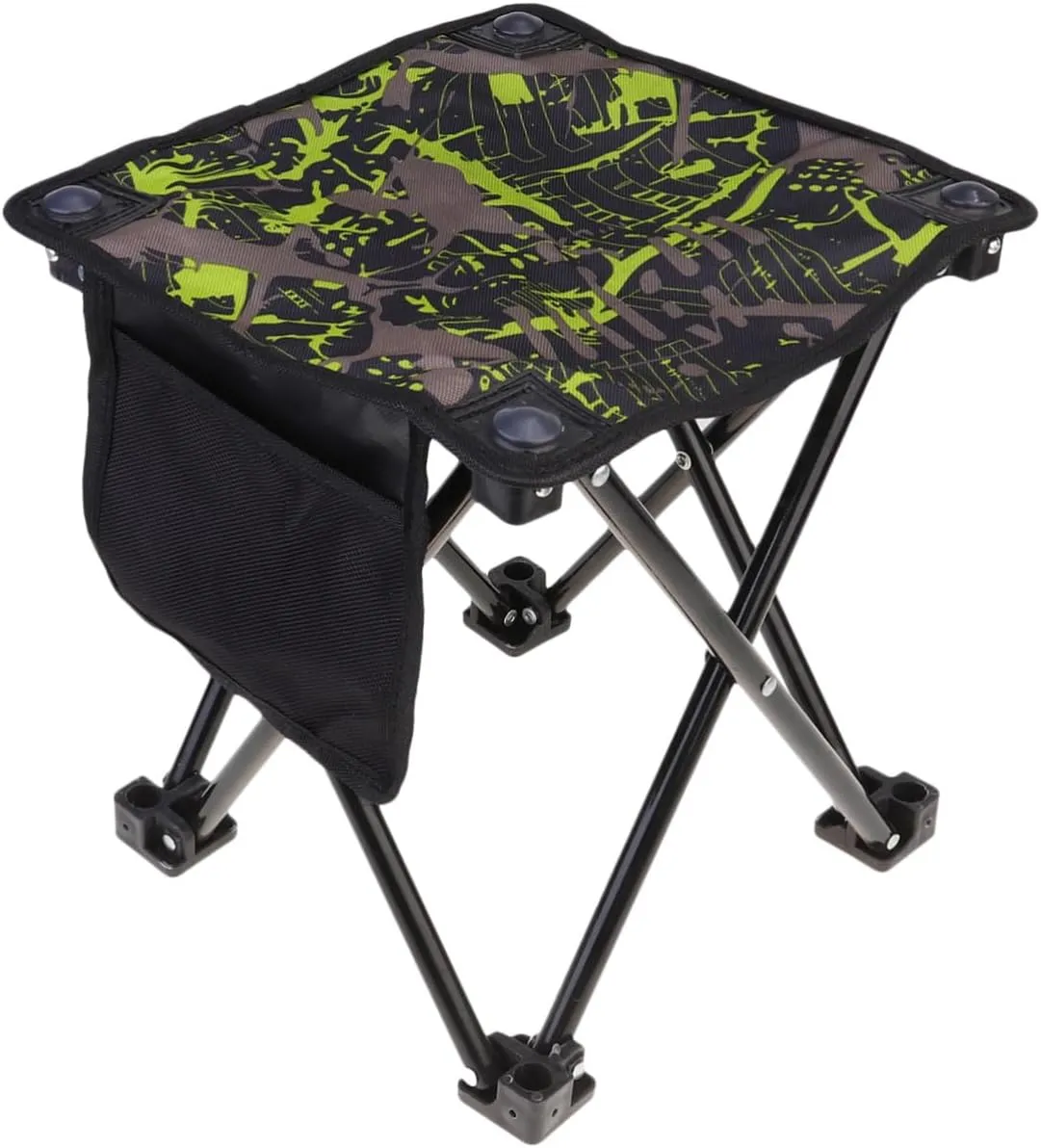 Foldable Chair Stainless Steel Stool for Outdoor Activities Lightweight Camping Stool