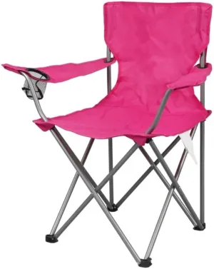 Folding Camp Chair W/Cup Holder Portable Outdoor Seating Durable Lightweight US