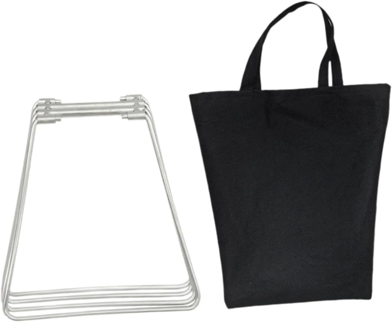 Folding Cooler Stand Suitcase Rack Lightweight with Carry Bag, Fridge Ice Box Holder Foldable Stand Rack for Patio Outdoor