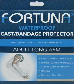 Fortuna: Waterproof casting/bandage protector (adult -long arm)