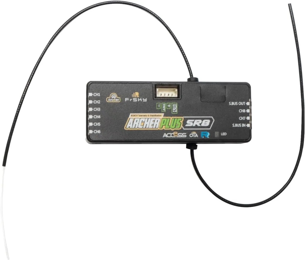 FrSky 2.4GHz Access Archer Plus SR8 6-axis Stabilization Receiver