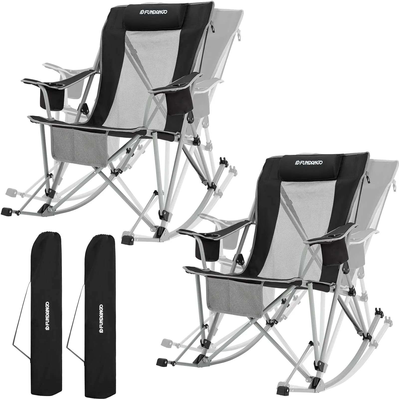 FUNDANGO Rocking Folding Chair