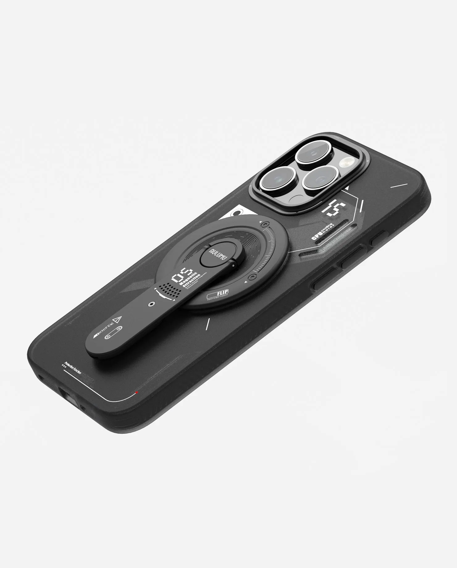 G05  4-in-1 Phone Kickstand with Box Opener | Black | MagSafe