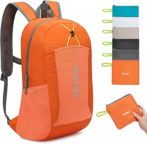 G4Free 24L Lightweight Packable Hiking Backpack Small Sport Travel Daypack Water Resistant for Women Men