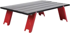 GALPADA Aluminum Alloy Mini Folding Table Collapsible Camping Outdoor Table Portable Simple Setup for Camping Travel Kitchen Use