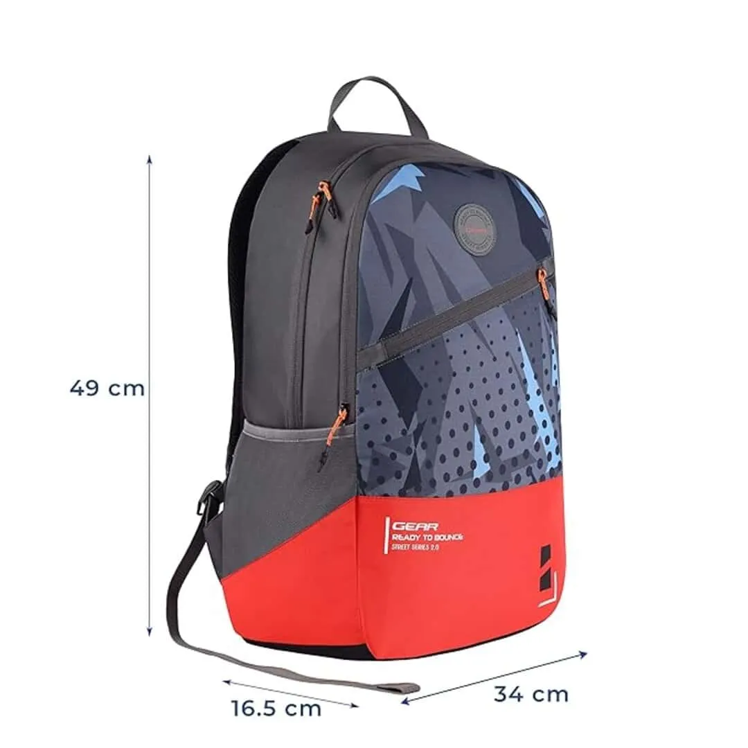 Gear Bounce 27L Medium Water Resistant School Bag