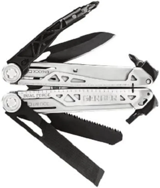 GERBER Dual-Force Multi-Tool,White/Black