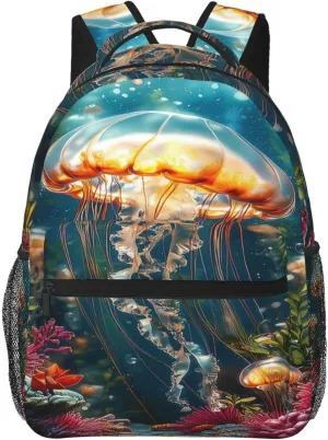 Ghost Jellyfish Stylish Backpack For Trekking Women/Female Unisex