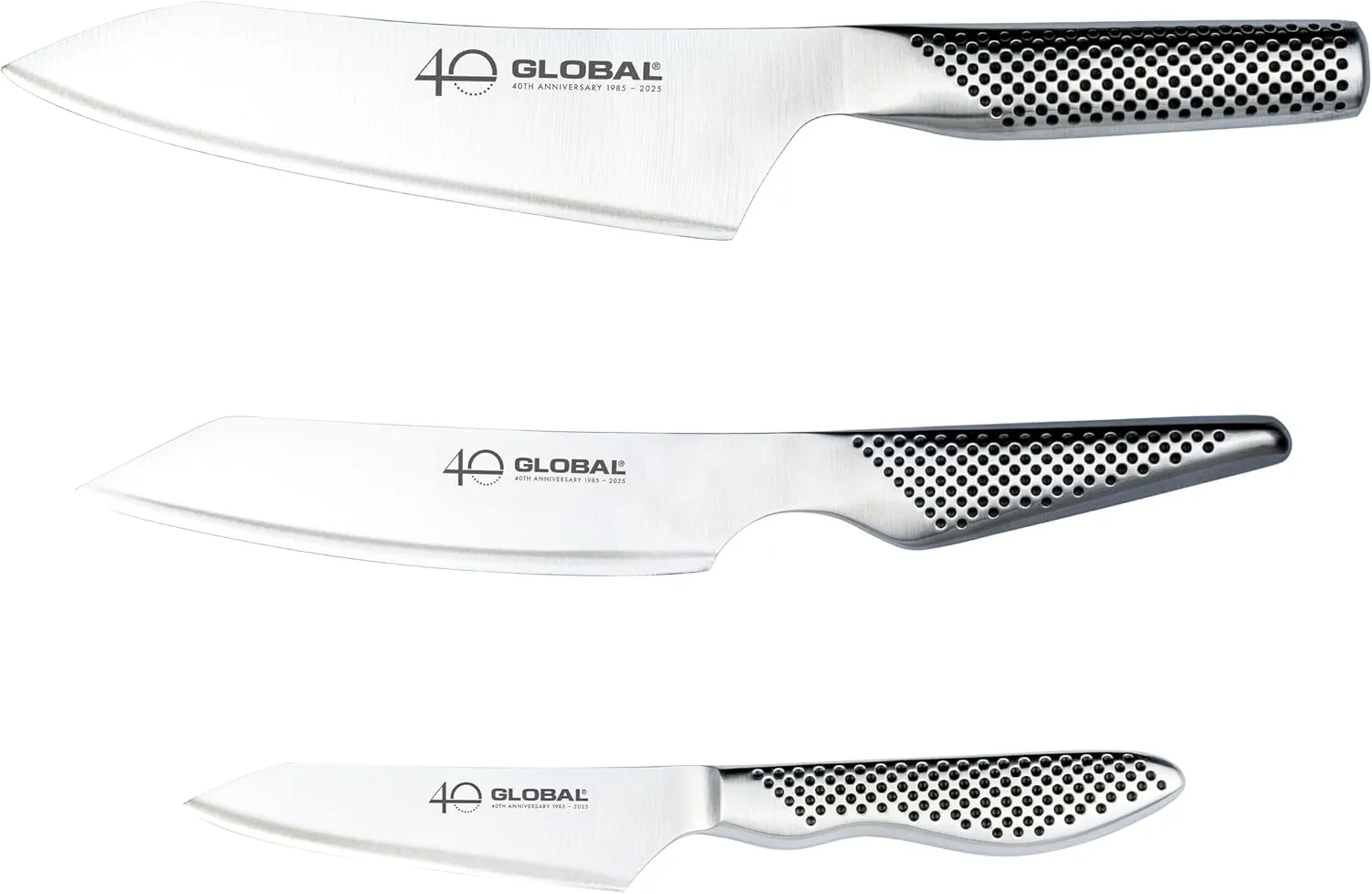 Global 40th Anniversary 3-Piece Knife Set