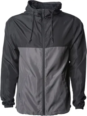 Global Blank Men's Windbreaker Jacket Lightweight Water-Resistant Windbreakers for Men