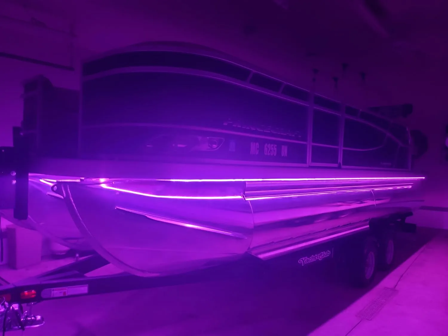 Green Blob Outdoors Pimp My Pontoon Boat Light Kit with Remote Control Neon Style LED Light Strips 50ft Multi-Color Professional Grade Under Deck, 22-32ft Toons (Multi-Color, 25ft)