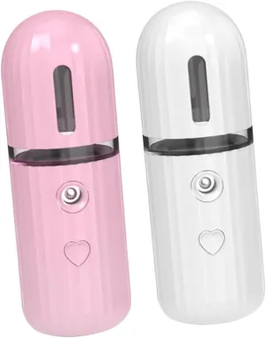Handheld Sprayer 2pcs Facial Hydration Tools Compact Portable Facial for On-The-go