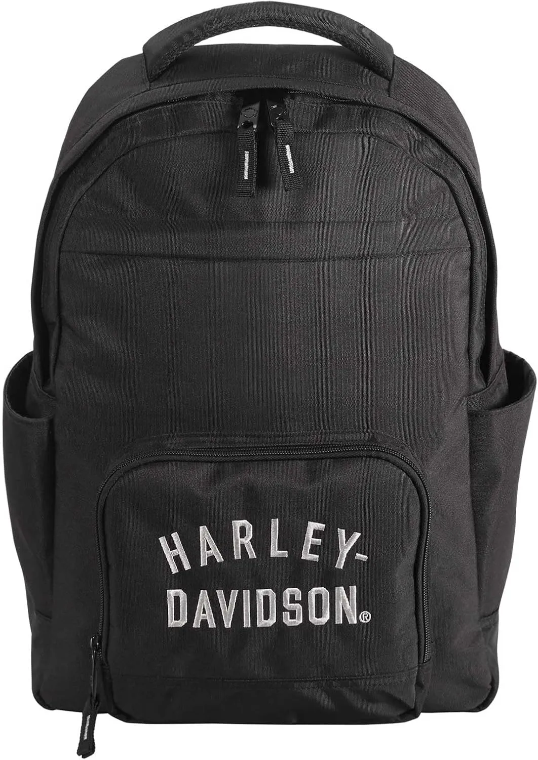 Harley-Davidson Rugged Twill Water-Resistant Polyester Backpack - Black