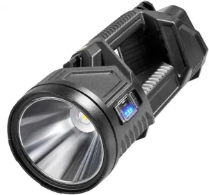 HBJWOV Strong Portable Headlamp Large Capacity Lithium Battery Charging Lamp with A Flashlight
