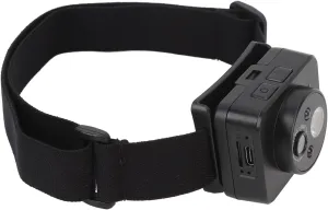 Head Mounted Action Camera 2MP 1080P Intelligent Sensing LED Headlamp Wearable Video Camera for Camping Nighttime Reading