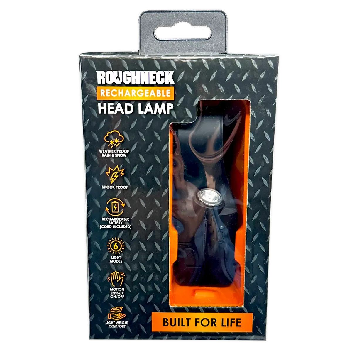 Headlamp Flashlight with Motion Sensor - 4 Pieces Per Retail Ready Display 41671