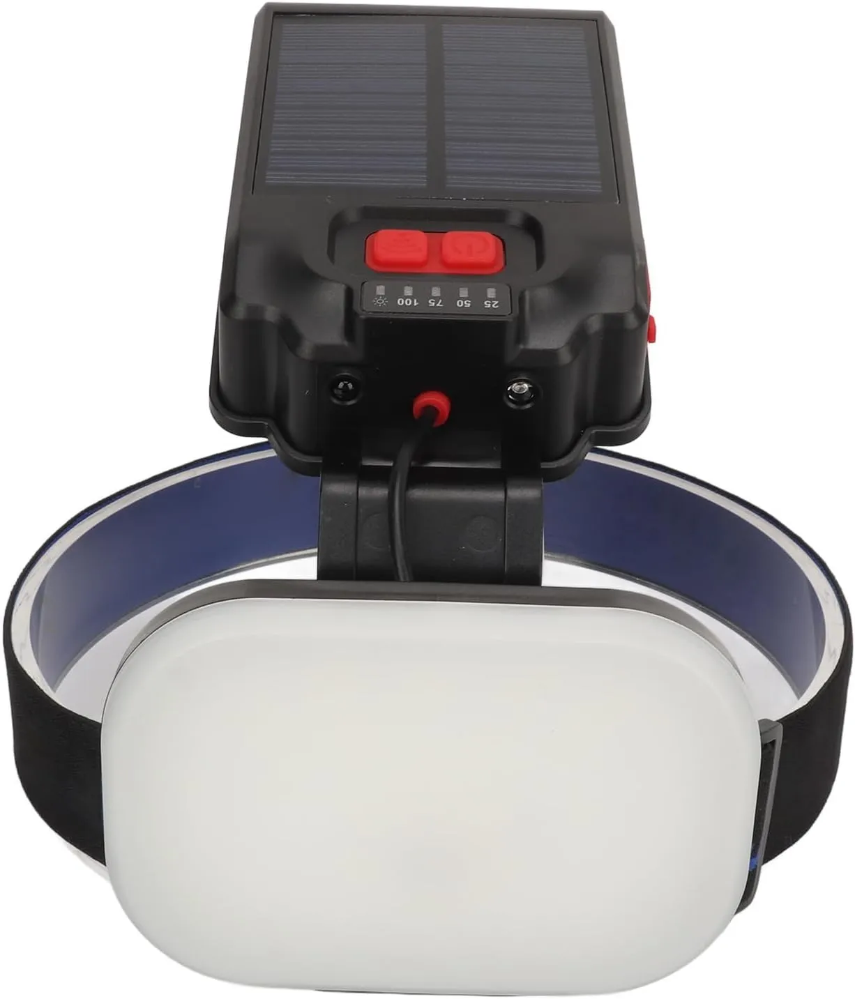 Headlamp Flashlight,IPX4 Solar Powered 1200LM 3 Lighting Modes Sensor Rechargeable Headlight for Outdoor Camping Running Hiking Fishing