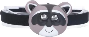 Headlamp for Kids, Raccoon Look Headlamp, 2 Lighting Modes Headlamp for Kids, Battery Operated for Boys and Girls