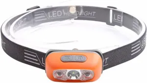 Headlamps 500 Lumen USB Rechargeable Headlamps Motion Sensor Bright LED Running Fishing Headlamp Waterproof Headlight(Orange) (Orange)