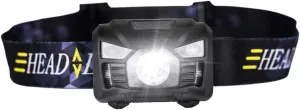 Headlamps, Body Motion Sensor Headlamp Induction USB Rechargeable Headlight 2 Switch Modes Head Flashlight Torch lamp (Color : Black) (Black)