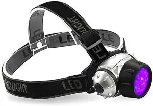 Headlamps Uv Purple Led Headlamp Ultraviolet Flashlight Uv Rainproof Headlights Camping Hunting Head Torch Light Lamp