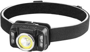 Headlamps,Rechargeable Headlamp Flashlight,Super Bright Motion Sensor Head Lamp Flashlight,5 Modes Motion Sensor Waterproof Headlight Headlamps for Outdoor Camping Fishing Running, Perfect for