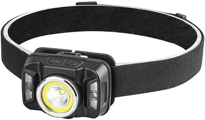 Headlamps,Rechargeable Headlamp Flashlight,Super Bright Motion Sensor Head Lamp Flashlight,5 Modes Motion Sensor Waterproof Headlight Headlamps for Outdoor Camping Fishing Running, Perfect for