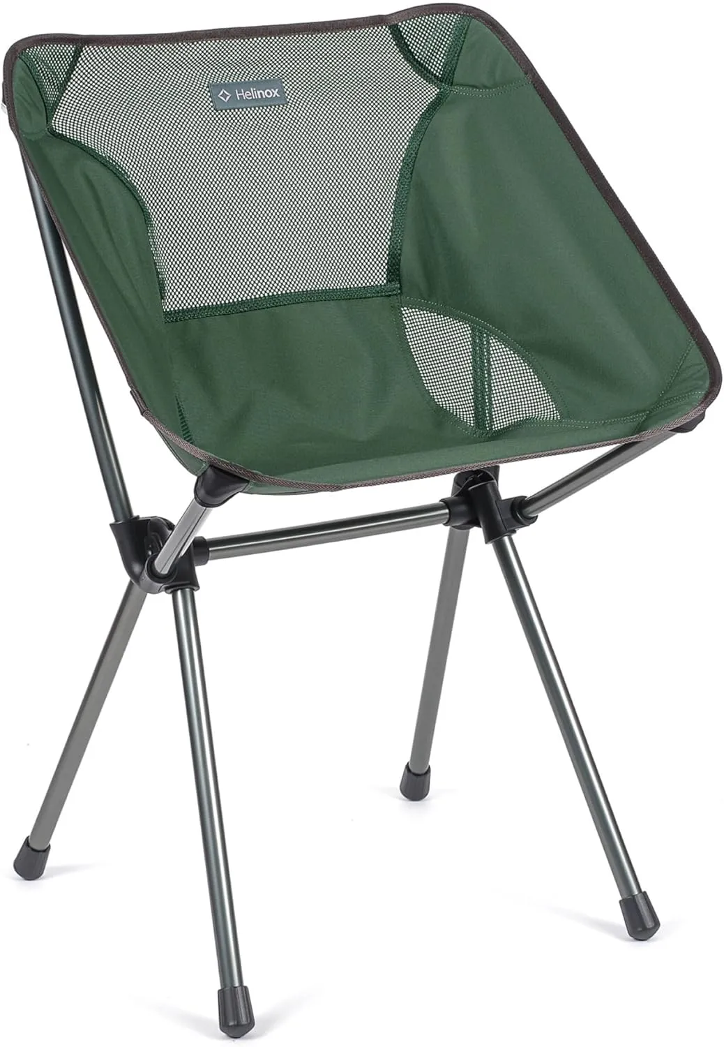 Helinox Café Chair Collapsible Outdoor Dining Chair, Forest Green