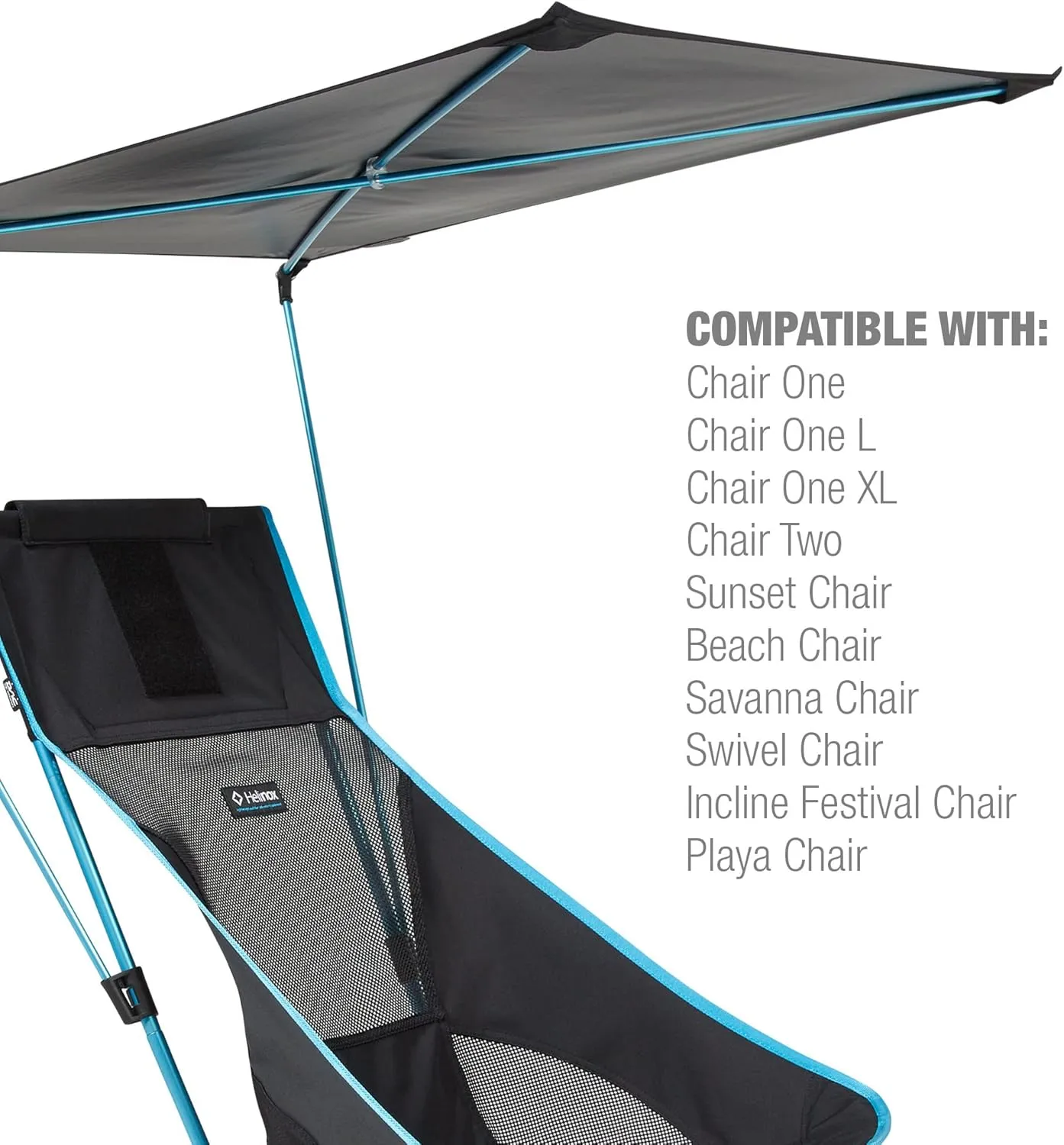 Helinox Personal Shade Attachable Chair Canopy, Sand