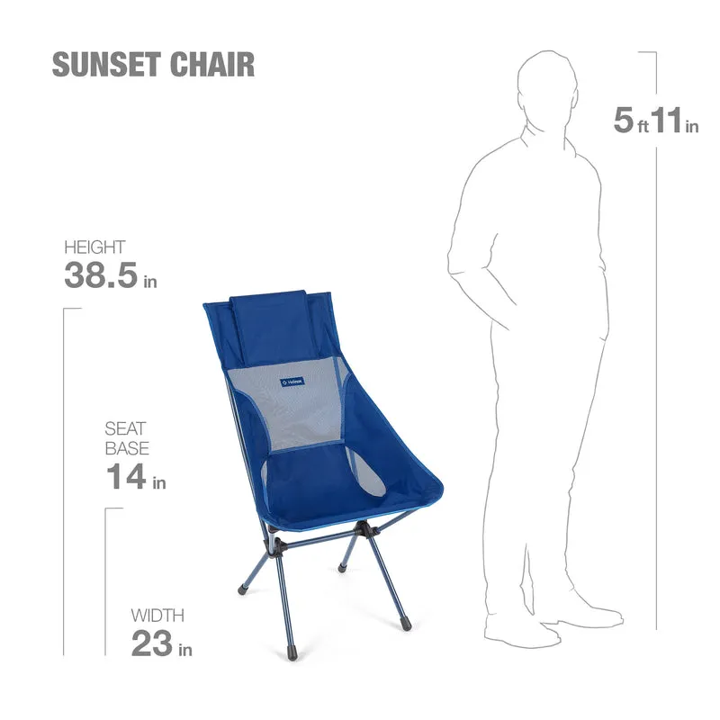 Helinox Sunset Chair Blue Block