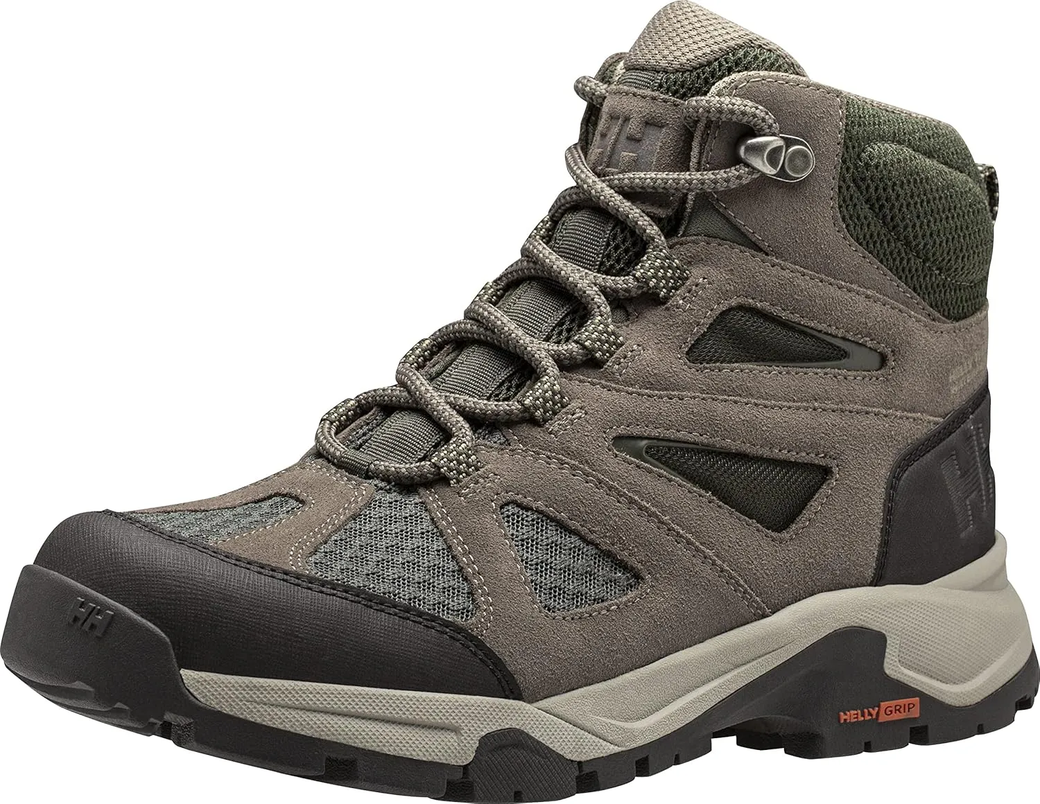 Helly-Hansen Womens Switchback Trail HT Lightweight Supportive Waterproof Hiking Boot, 730 Bungee Cord/Forest Night, 7.5F