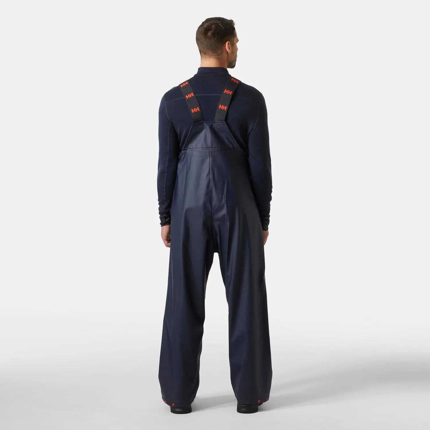 Helly-Hansen Workwear Gale Waterproof Bib Pants for Men Made from Heavy-Duty Protective Polyester/Polyurethane for Mobility