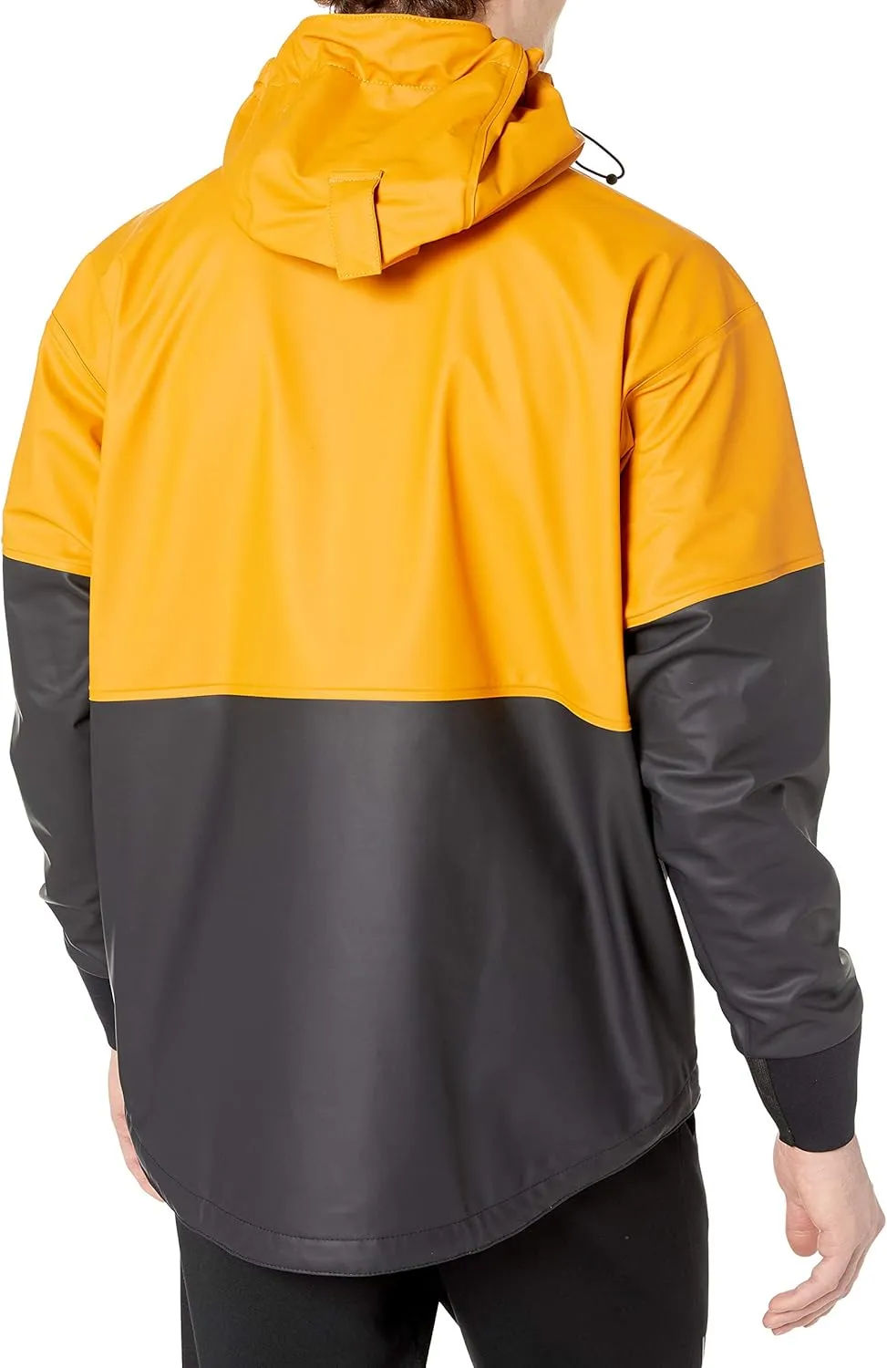 Helly-Hansen Workwear Roan Anorak Waterproof Jackets for Men - High-Mobility Protective PVC-Coated Polyester Rain Jacket